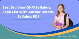 3rd Year GNM Syllabus