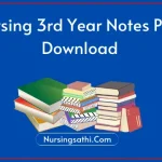 BSc Nursing 3rd Year Notes PDF